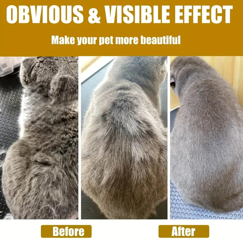 3-in-1 Pet Grooming Steam Brush for Cats & Dogs – Spray, Steam & Hair Removal with USB/Battery Power