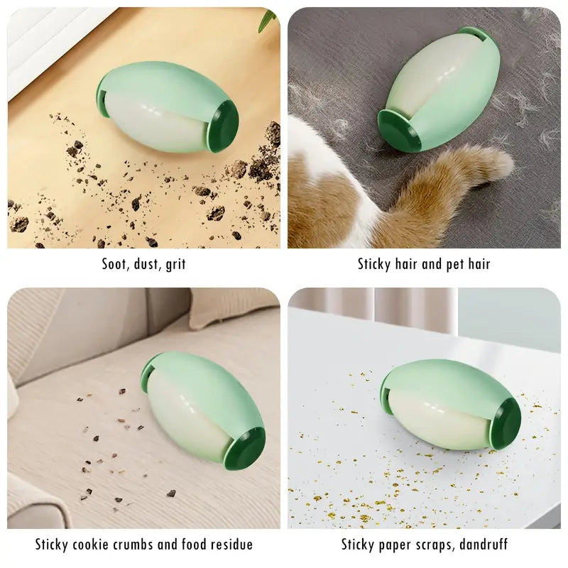 Reusable & Washable Manual Lint Roller – High-Quality Pet Hair & Dust Remover for Home Use