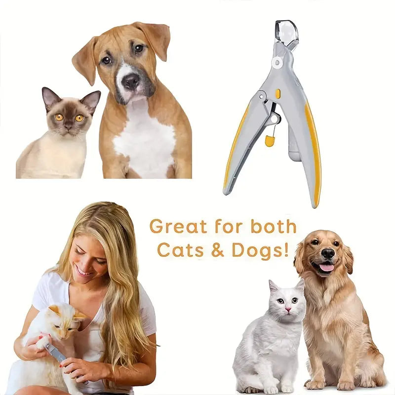 Cat & Dog Nail Care Kit – Clippers & LED Light