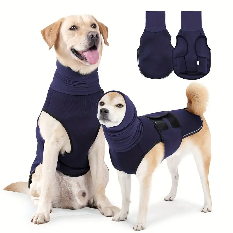 2nd Gen Upgraded Comfort-Fit Dog Anxiety Jacket – Dual-Use Soothing & Anti-Shock Pet Protector (XS-3XL)