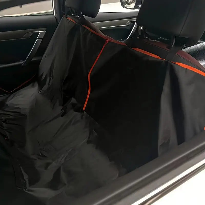 210D Foldable Single-Layer Car Pet Mat – Lightweight Rear Seat Protector for Dogs & Cats