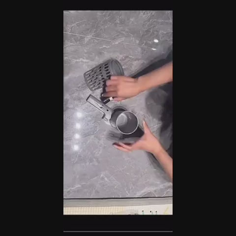 Large Capacity Cat Litter Scoop with Bracket – Easy-Clean Waste Storage Box & Durable Plastic Design