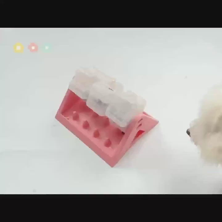 Interactive Automatic Slow Feeder Dog  Food Dispenser & Puzzle Toy – Smart Treat Dispenser