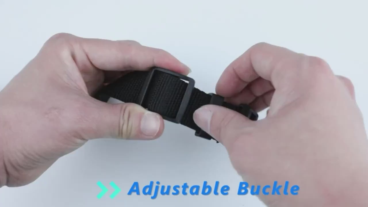 Adjustable Dog Car Seat Belt – Heavy-Duty Pet Safety Harness with Quick-Release Buckle for All Dog Sizes